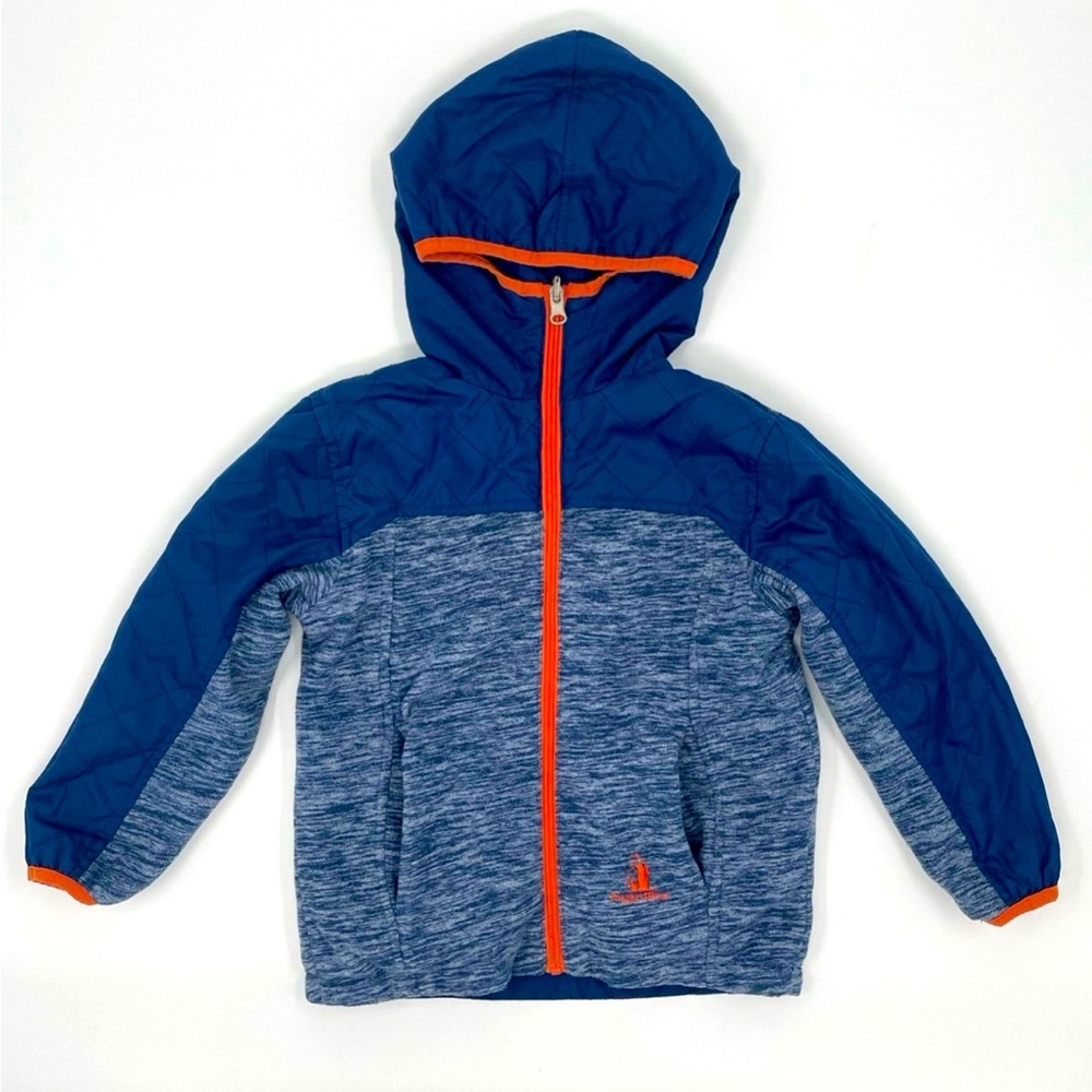 RuggedBear Blue Reversible Boy’s Jacket - Size Small